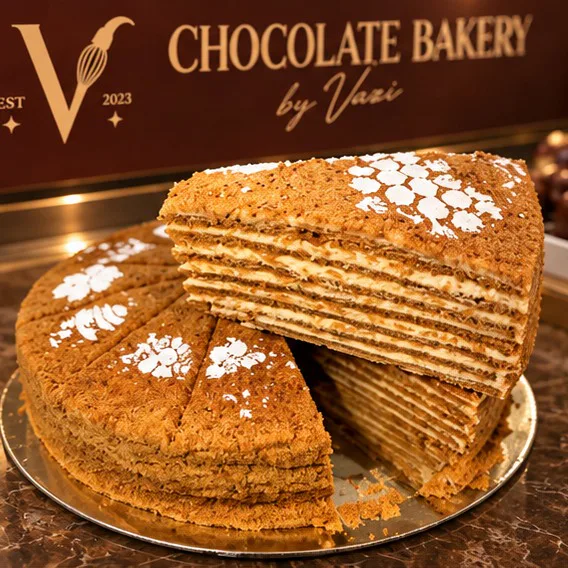 Honey Cake (Medovik)