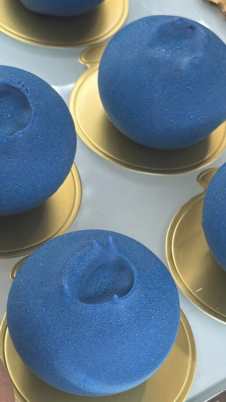 Blueberry Mousse Cake
