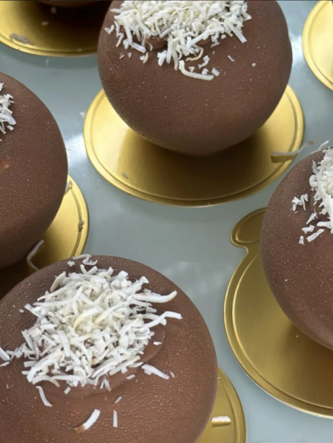 Pina Colada Mousse Cake