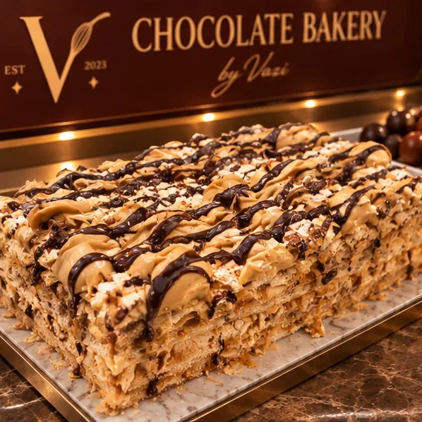 Afghan Napoleon Cake