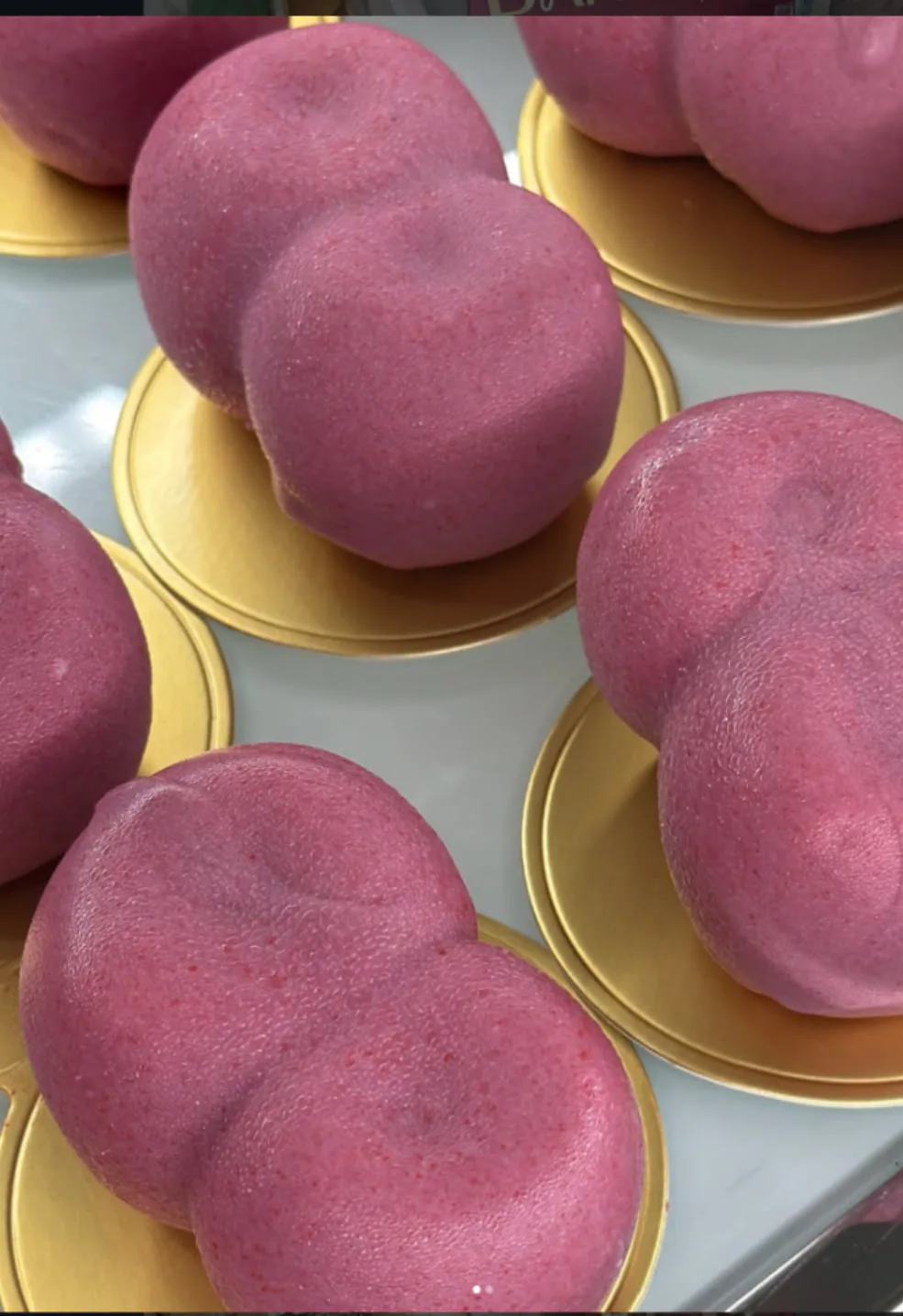Cherry Mousse Cake
