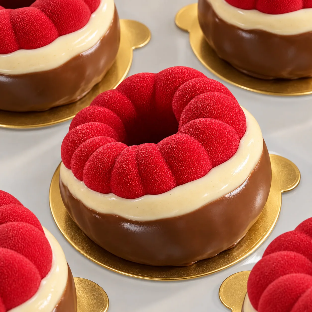 Raspberry Mousse Cake